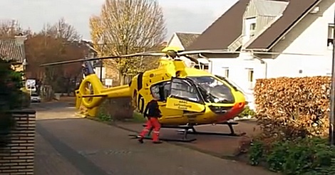 Read more about the article Hubschrauber in der Einfahrt